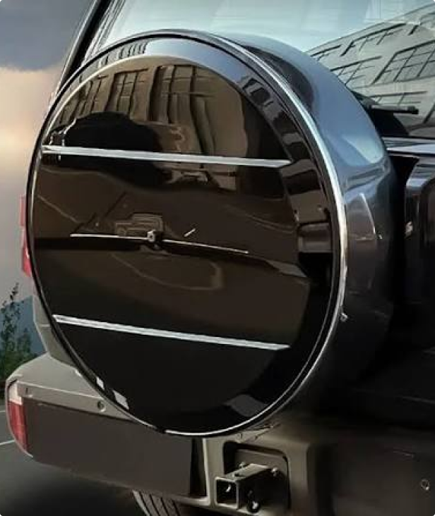 Rear External Spare Wheel Carrier